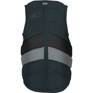 O'Neill Gooru Tech Front Zip Comp Impact Vest SLATE / COOL GREY 4916EU
